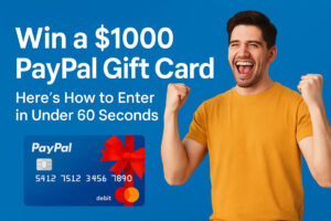 win a $1000 PayPal gift card