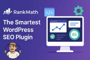 rank math seo plugin illustration