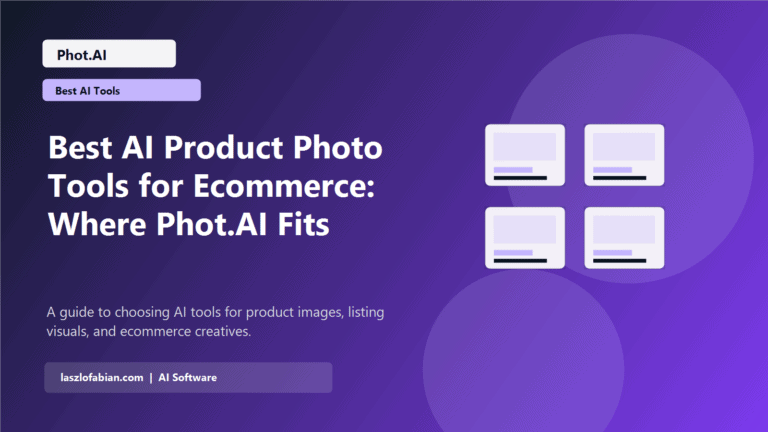 Best AI product photo tools for ecommerce comparison