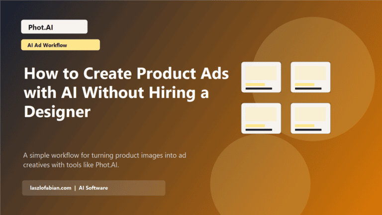 How to Create Product Ads with AI Without Hiring a Designer featured image