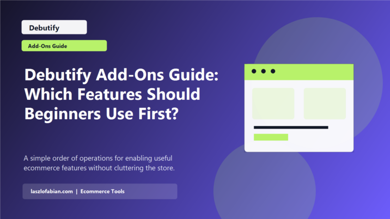 Debutify Add-Ons Guide: Which Features Should Beginners Use First? featured image