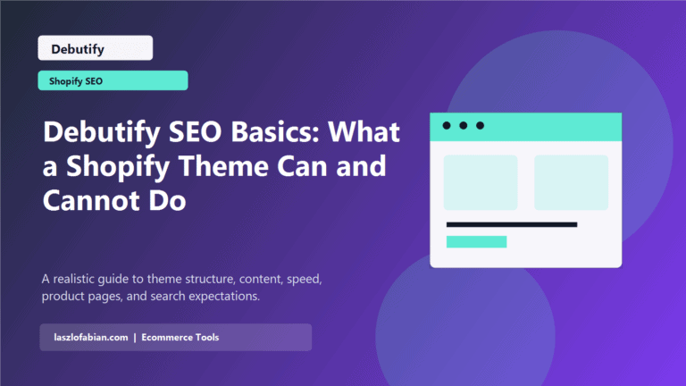 Debutify SEO Basics: What a Shopify Theme Can and Cannot Do featured image