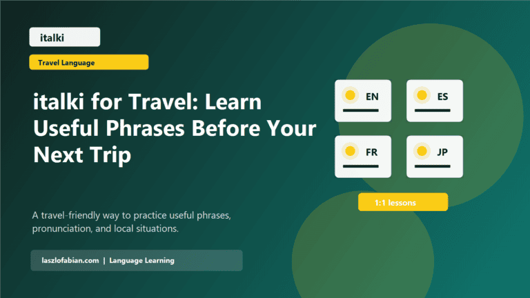 italki for Travel: Learn Useful Phrases Before Your Next Trip featured image