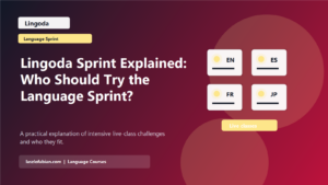 Lingoda Sprint Explained: Who Should Try the Language Sprint? featured image