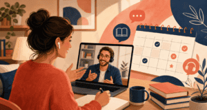 A 30-Day italki Conversation Practice Plan for Busy Learners visual guide
