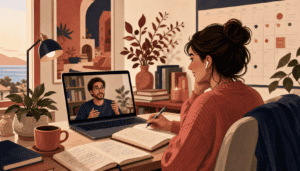 How to Maintain Language Fluency with italki Conversation Lessons visual guide