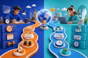 Lingoda Sprint vs Flexible Classes: Which Schedule Fits You? visual guide