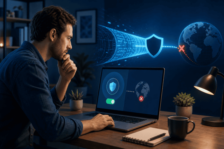 NordVPN connected but no internet