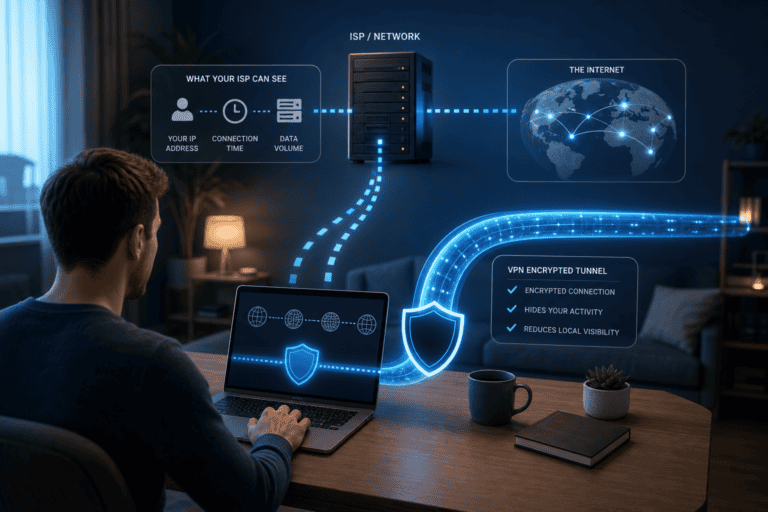 can ISP see browsing with NordVPN