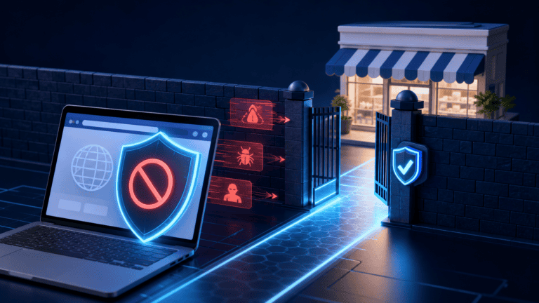 NordVPN Threat Protection blocks website